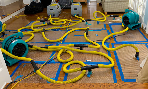 Professional Crawl Space Water Removal technician working in Omega, OK